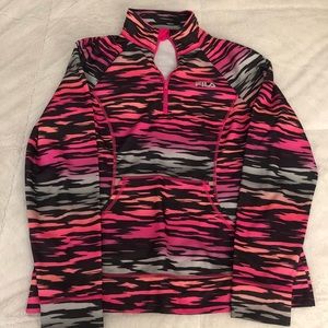 File long sleeved gym top